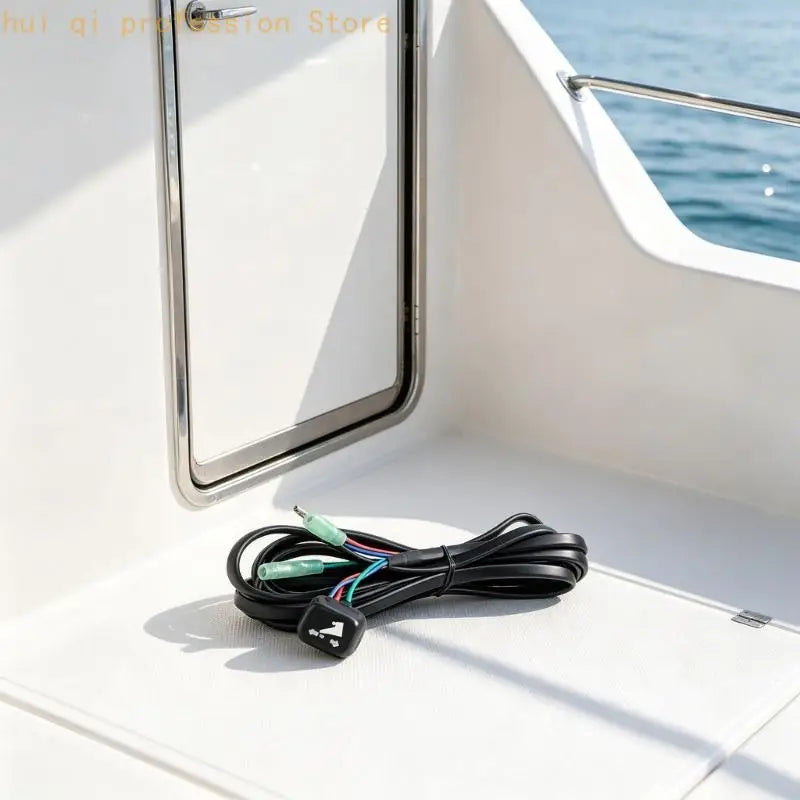 Marine Trim Service Button Assembly with Terminal Ends and H8WE Quake