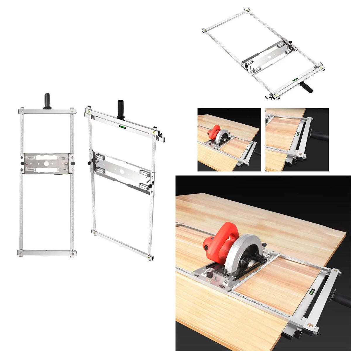 Edge Guide Positioning Portable Multi Function Frame Quick Positioning Accurate Cutting for Electricity Circular Saw Trimmer Quake