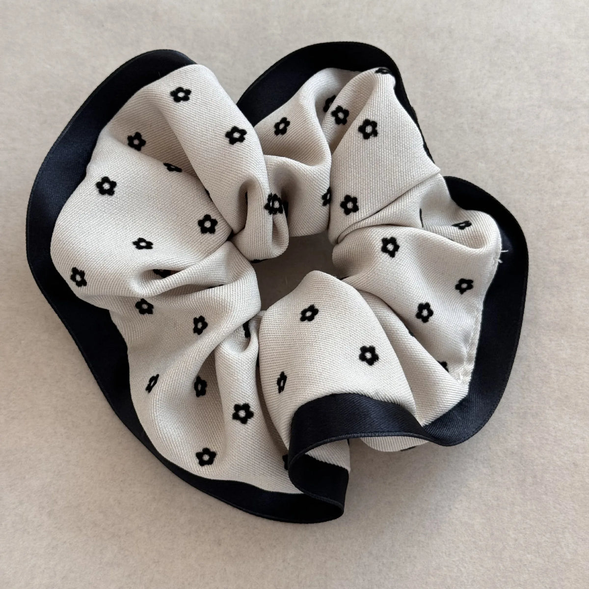 Women Scrunchies Polka Dot Elegant Ruffle Hair Ties Girls Ponytail Holder Elastic Rubber Bands Hair Style Accessories Headwear Quake ms hd