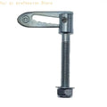 Trailer Attachment Quick Release Pin with Metal Threaded Shank and Grip Handle for Cargo Rack and Mount Hardware H8WE Quake M12x75 CN
