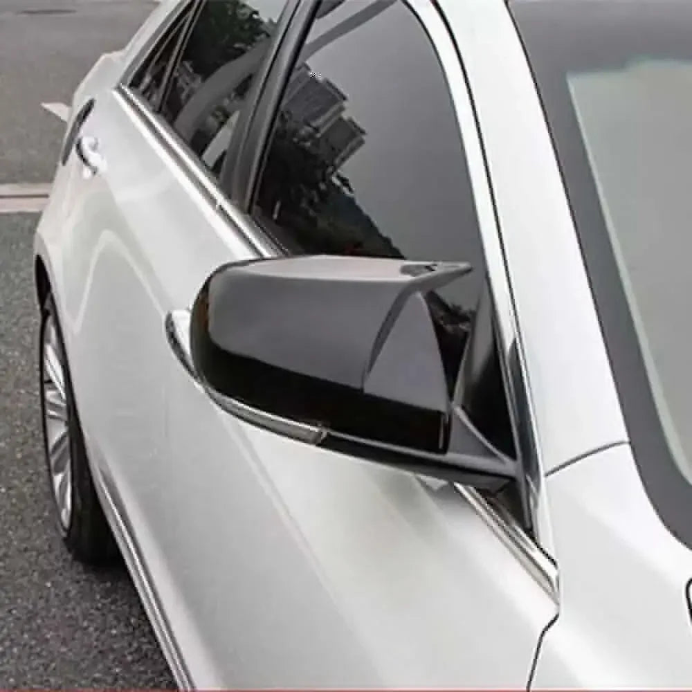 For Cadillac CT4 ATS 2013-2023 Car Sticker Rearview Side Mirror Cover Wing Cap Exterior Door Rear View Case Trim Carbon Fiber Quake