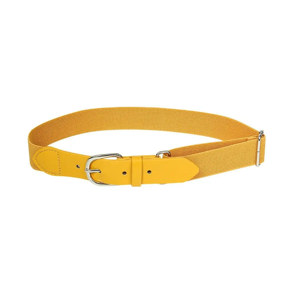 Decoration Adjustable Children Waistband Waiststrap Elastic WaistBelt Baseball Belt Quake yellow