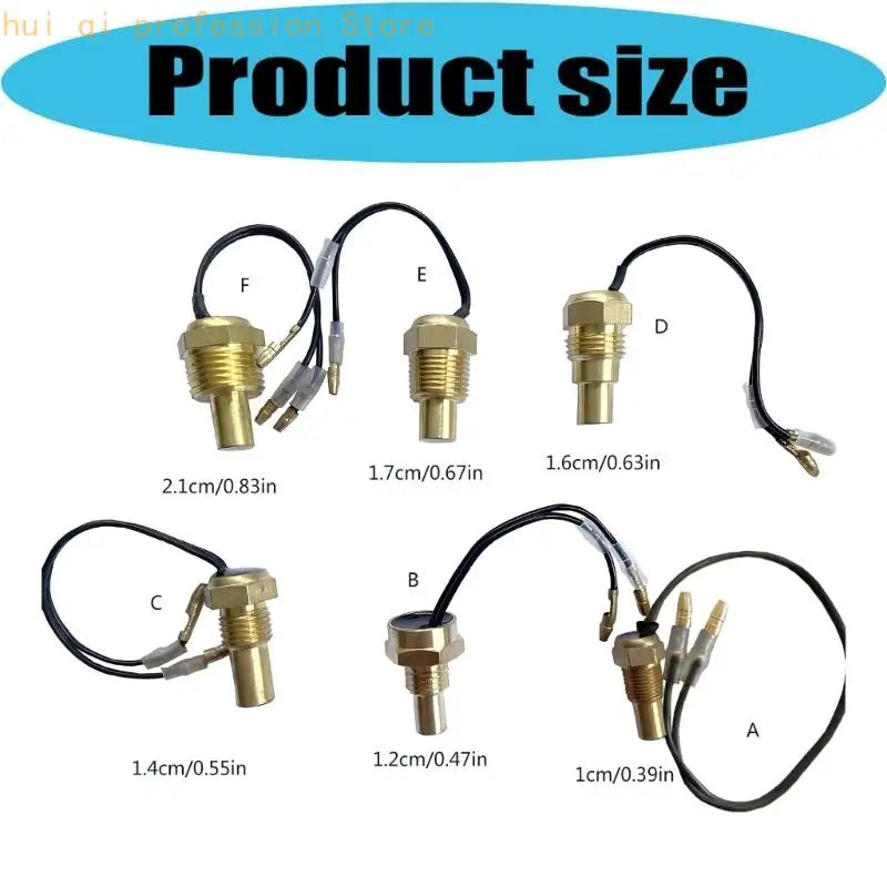 10/12/14/16/17/21MM Digital Meter Water Temperature For Vehicle Engine Monitoring And H8WE Quake