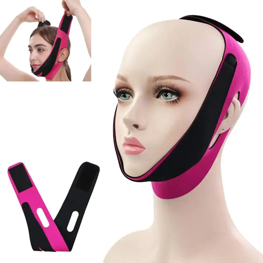 Reusable V Line Face Lift Strap Comfortable Face Slimming Bandage For Double Chin Shaper, Women Cheek Lift Up Belt For Sleeping Quake