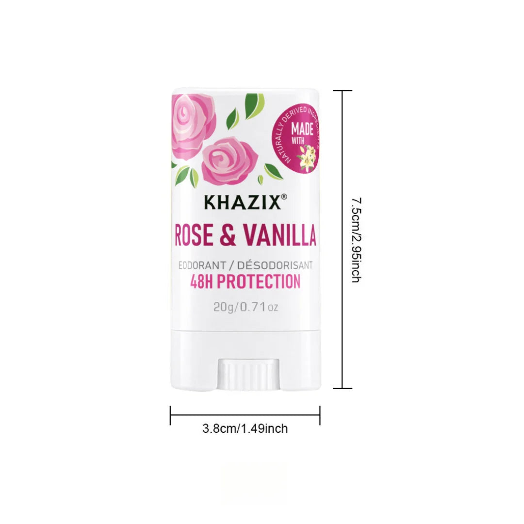 Underarm Deodorant Stick|Dual-Active Odor Fighting Formula|Shea Butter & Essential Oils Infused|Gentle Long-Lasting Freshness. Quake