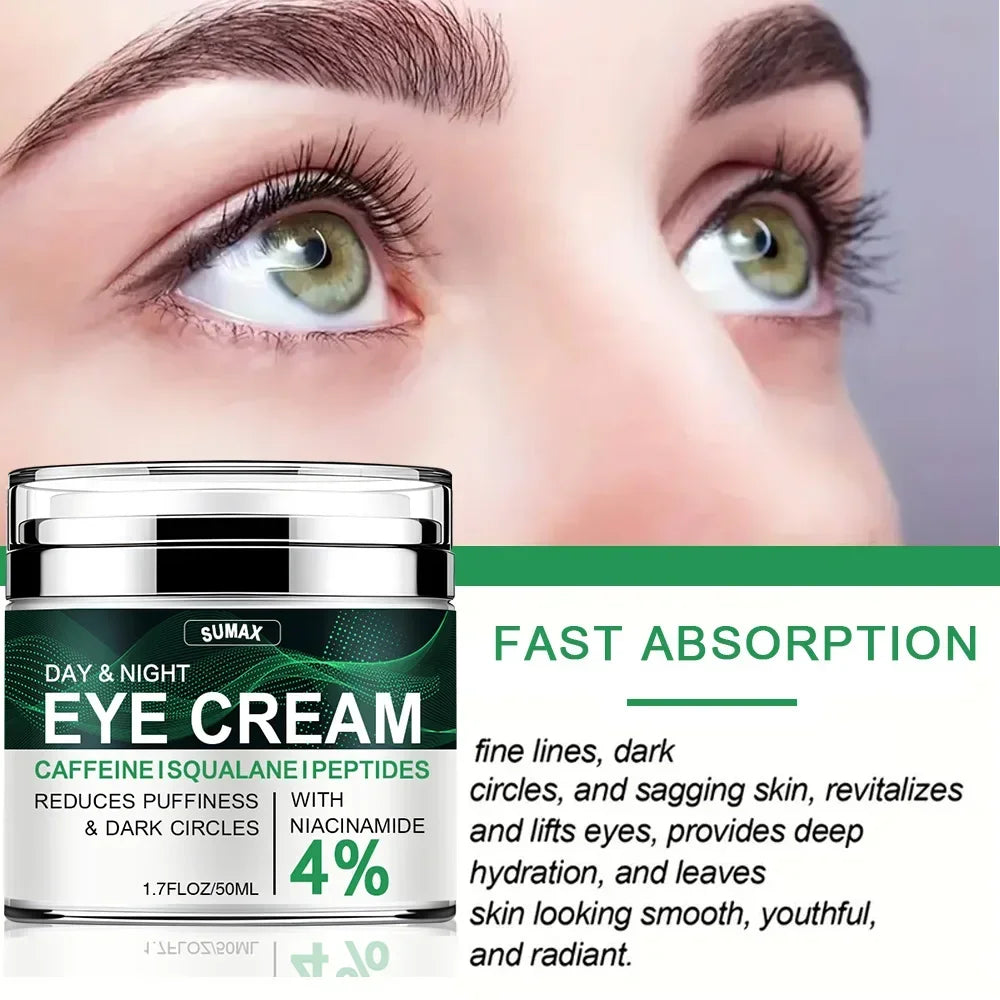 Nicotinamide Eyes Cream Dark Circles Remove Eye Bags Under Hyaluronic Acid Moisturizing Serum Against Puffiness Eye Care Gel Quake
