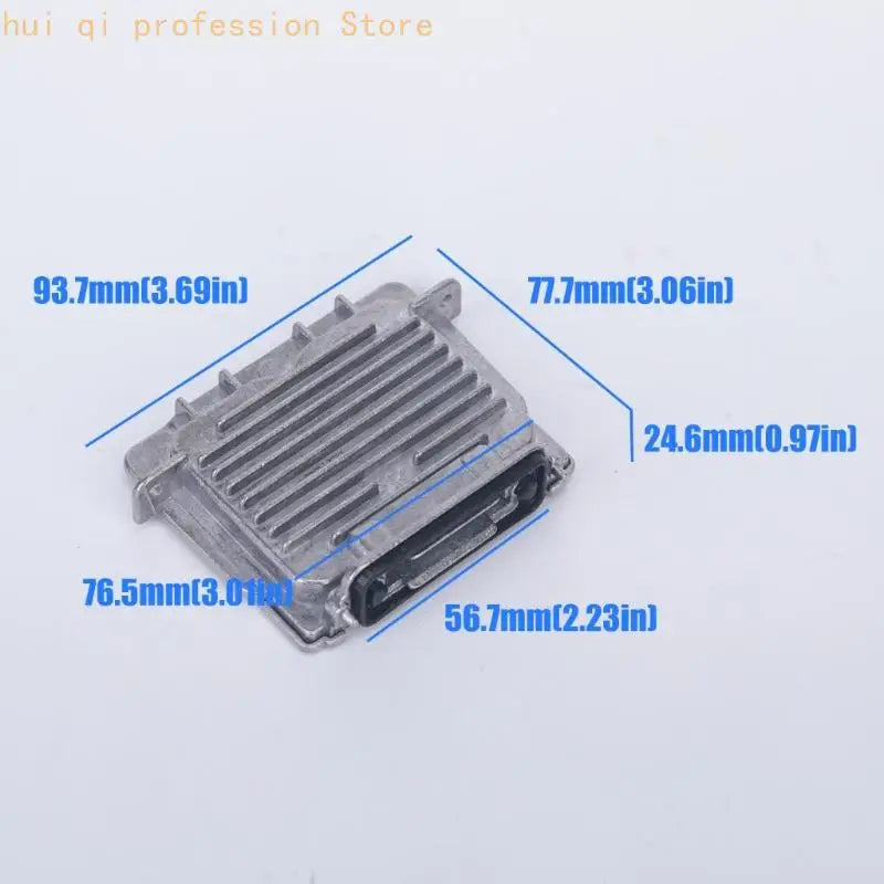68222897AA 63117180050 89089352 Vehicle Headlight Ballast Unit for Lighting Repairs, Finned Metal Control Part for Lighting H8WE Quake