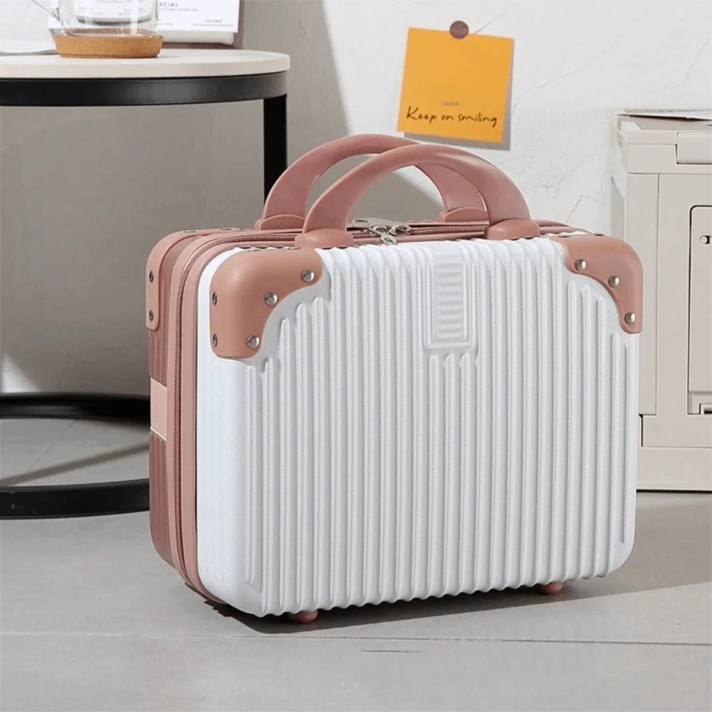Hot Sales 14 inch Travel Suitcase Mini Travel Makeup Case Organizer Hand Boarding Case For Women Quake 14