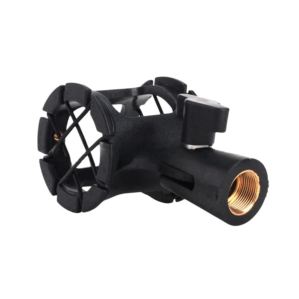 Microphone Shock Mount Microphone Shock Stand Anti Vibration Mic Holder Clamp Universal For Condenser Microphone Quake