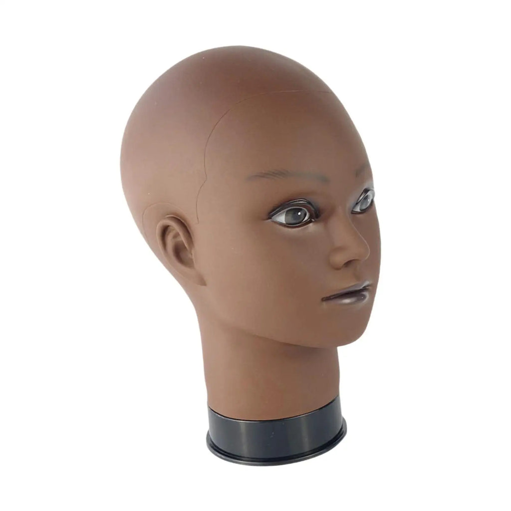 Wigs Head Mannequin Smooth Multipurpose Wigs Holder Wigs Display Stand for Hats Scarf Wigs Displaying Making Styling Hairpieces Quake