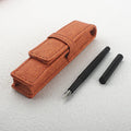 reticulation Striped Metal Fountain Pen F Nib Matte Black Office Signature Writing Ink Pen Gift Quake 126-5 F 0.5MM