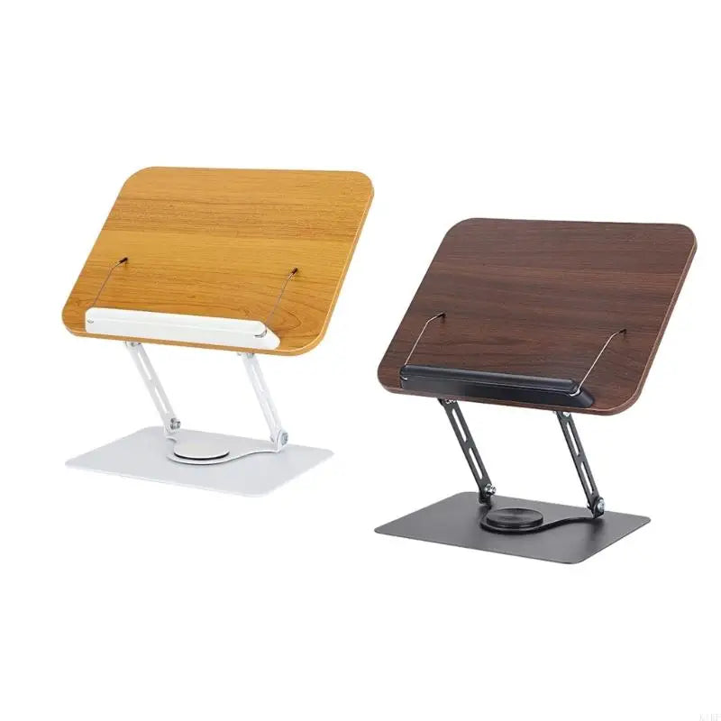 Book Stand for Reading Adjustable with 360 Degree Rotating Base Book Holder K1KF Quake