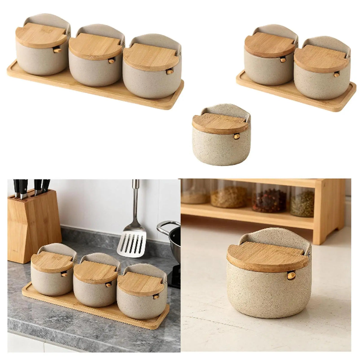Porcelain Sugar Bowl Condiment Jar Container Sugar Holder Condiment Pot Ceramics Storage Jars for Restaurant Quake