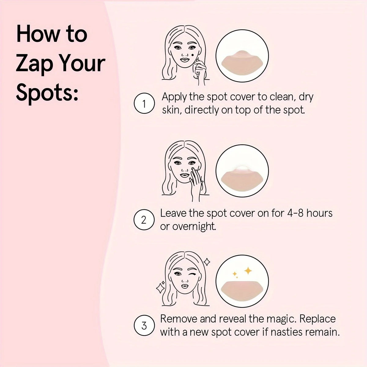 Acne Patches (multiple shapes, 108 counts) Hydrocolloid acne patches, free acne patches, blemishes Patches, acne stickers Quake