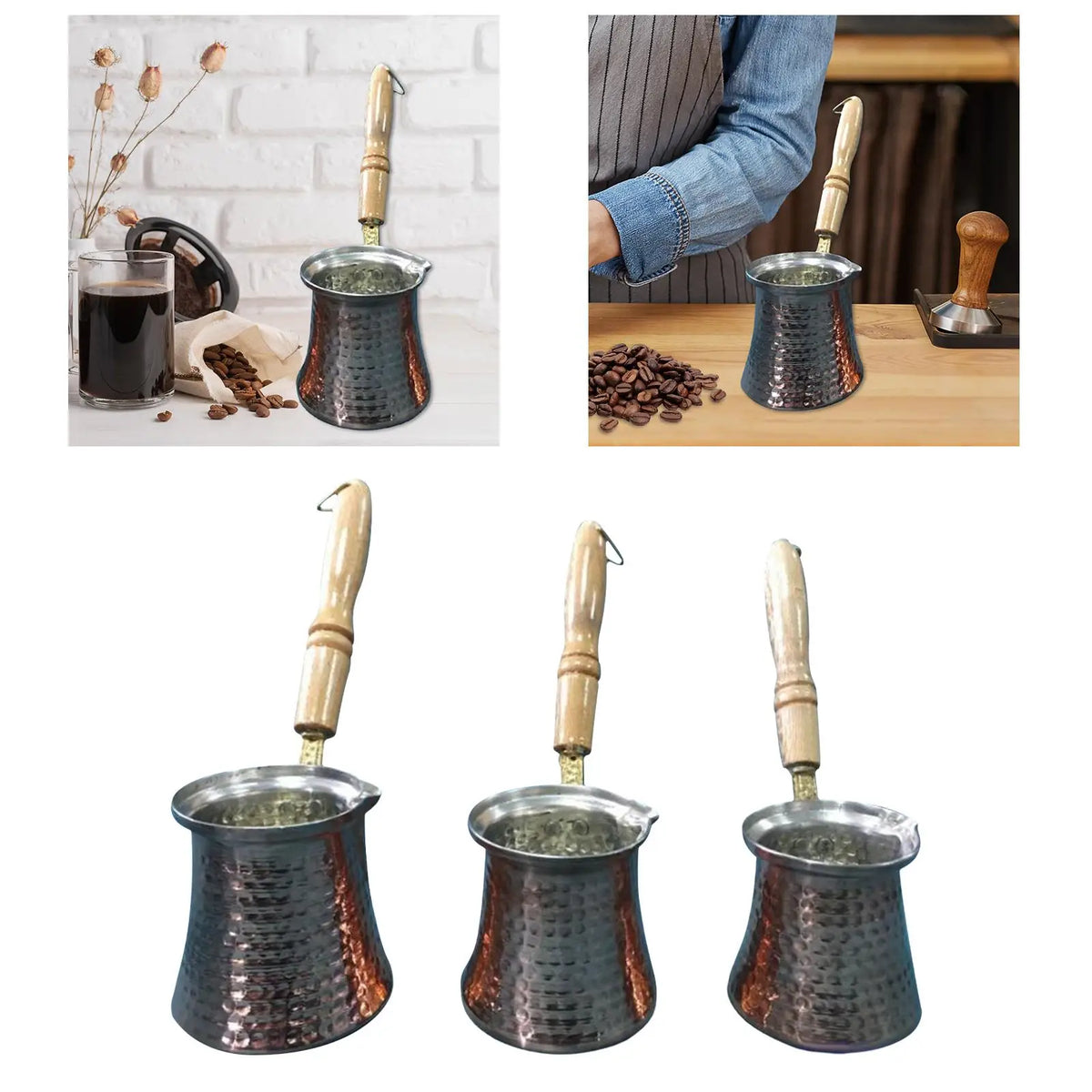 Turkish Coffee Pot Greek Arabic Coffee Pot Small Pot Turkish Coffee Pot Induction Bar Kitchen Equipment Stovetop Coffee Maker Quake