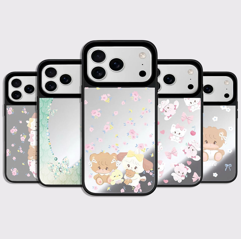 6090742 Mirror Surface Magnetic Phone Case Cover for IPhone 13 14 15 16 17 18 Pro Max Case Quake