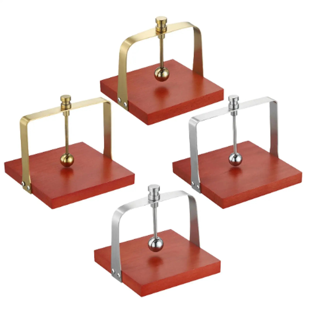 Wooden Napkin Holder Multifunctional with Weighted Arm Decorative Desktop Paper Dispenser for Indoor Outdoor Kitchen Cafe Bar Quake