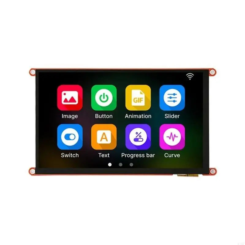 For GUITION Interfaces Display Screen 7inch LCD Module 1024x600 400MHz Capacitive Touchable Display Screen Replace K1KF Quake for mod China Mainland