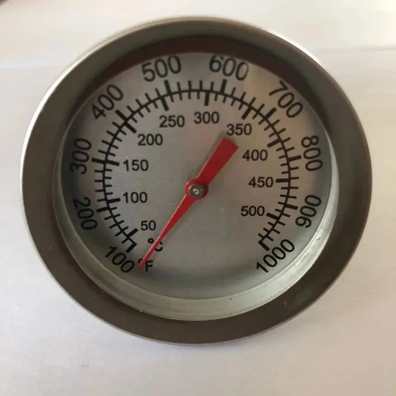 Stainless Steel Oven Thermometer Kitchen Barbecue Bbq Food Bread Thermometer Gauge Microwave Cooker Baking Thermometer 50 – 500℃ Quake