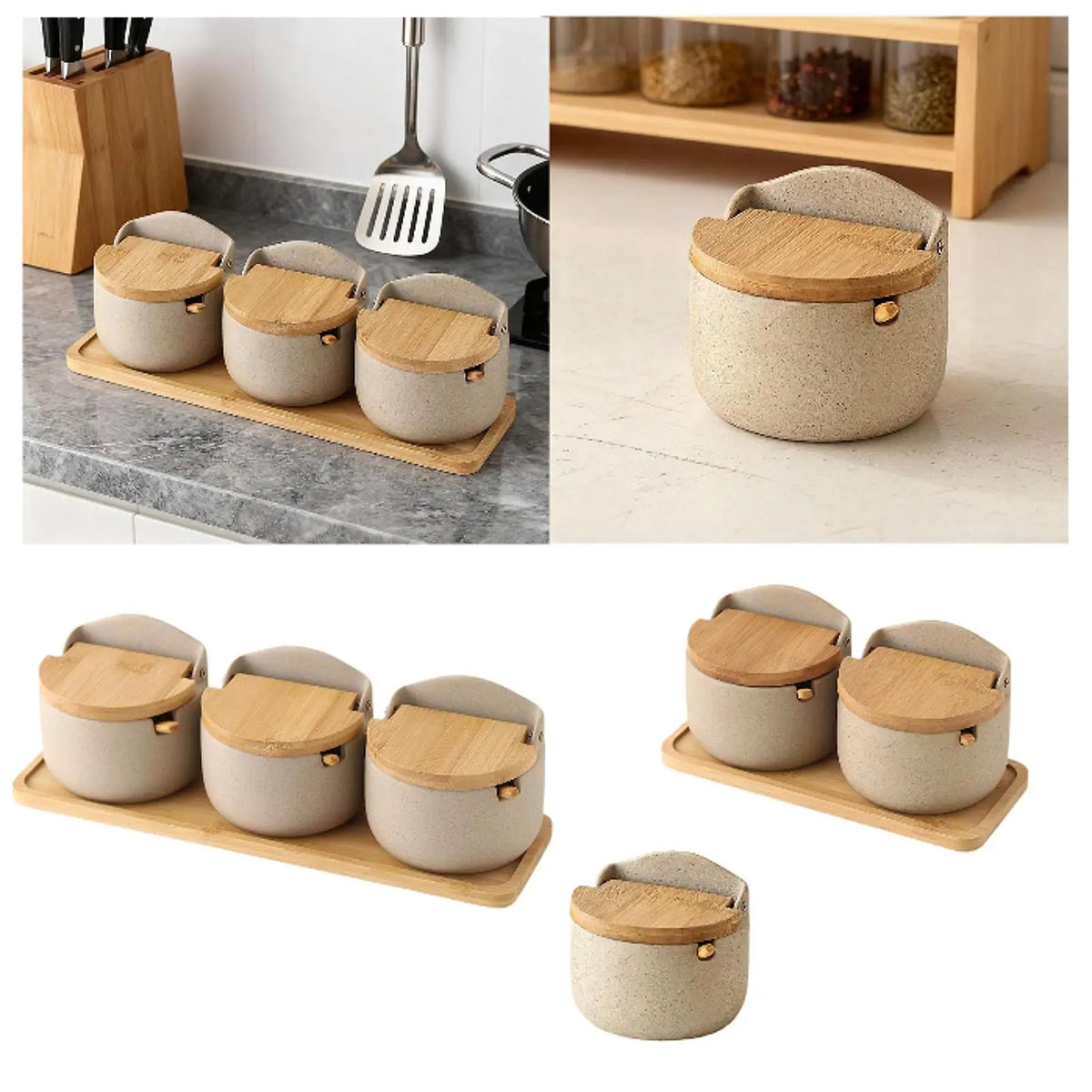 Porcelain Sugar Bowl Condiment Jar Container Sugar Holder Condiment Pot Ceramics Storage Jars for Restaurant Quake
