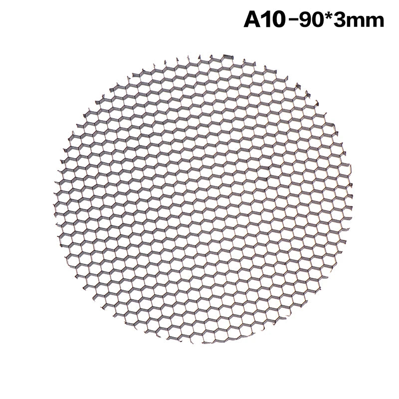1Pcs Round Honeycomb Mesh Light Cover Black Aluminum Anti Glare Downlight Spotlight Shade Quake A10