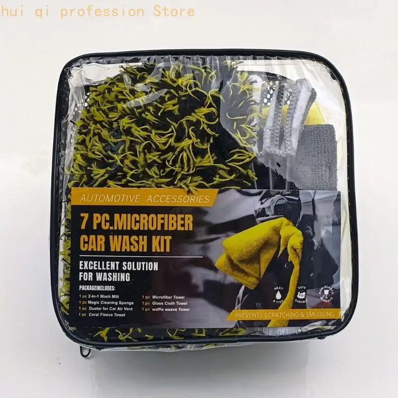 Gentle Car Cleaning with Varied Texture Microfiber Cleaning Pieces H8WE Quake CN