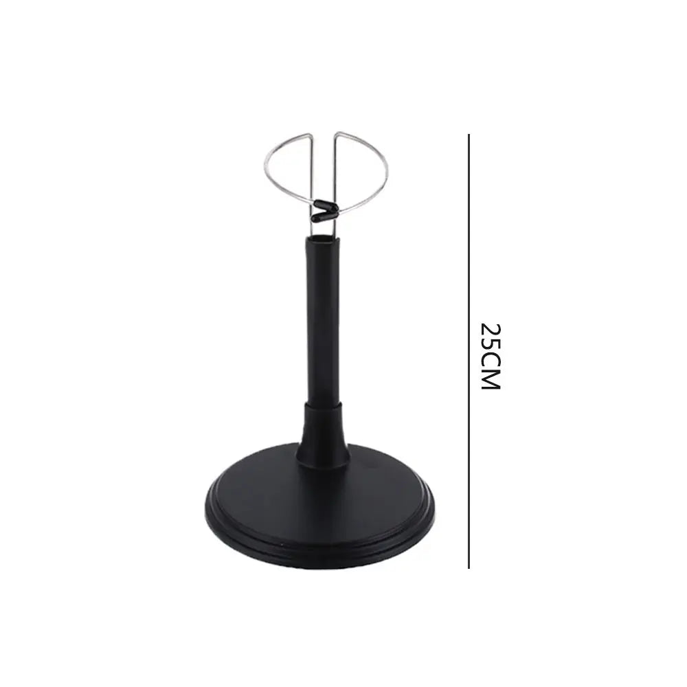 1 Pcs Doll Bracket White Black Doll Dummy Puppet Adjustable Stand Holder Support Toy Store Display Dollhouse Accessories Quake