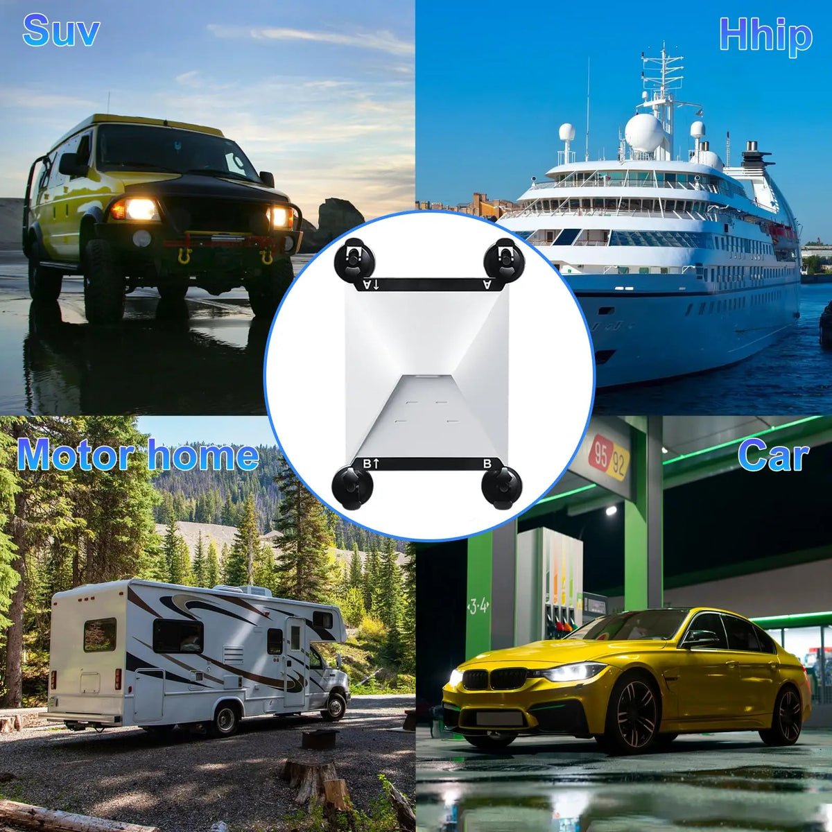 For Starlink Mini Suction Cup Mount for StarLink Mini Strong Mounting Kit for Car Windows/ Sunroofs/Windshield Accessories Quake