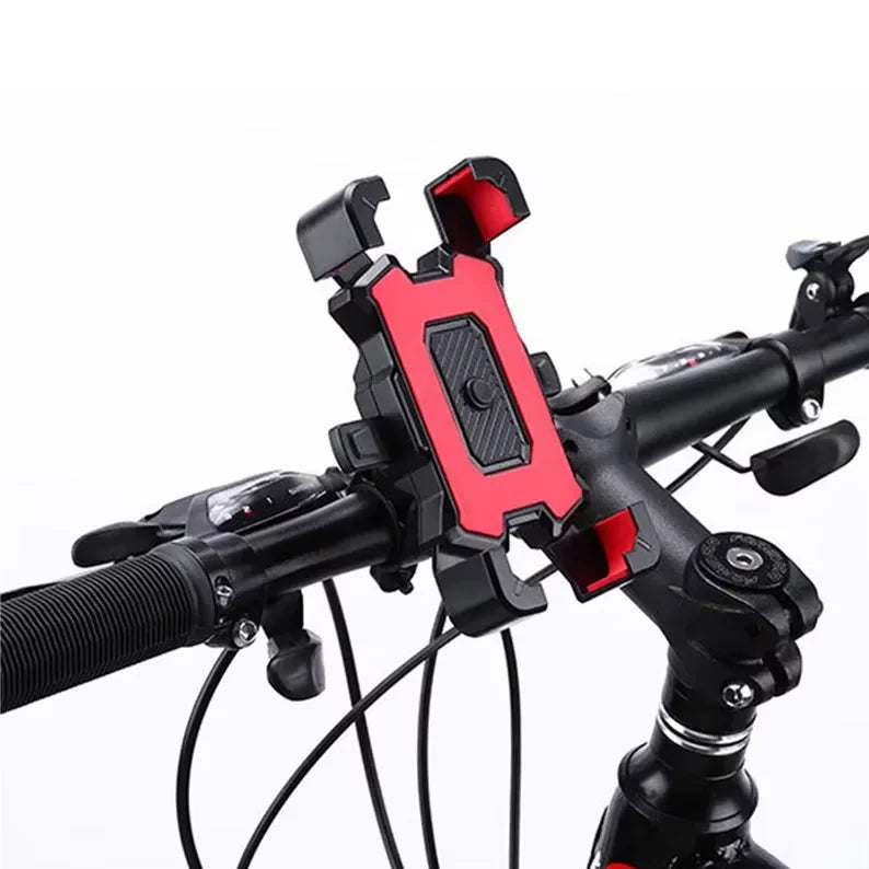Bicycle Phone Holder Bike Accessories Motorcycle Adjustable Stand 360° Rotatable GPS Clip Cycling Mtb Accesories Bikes Sports Quake