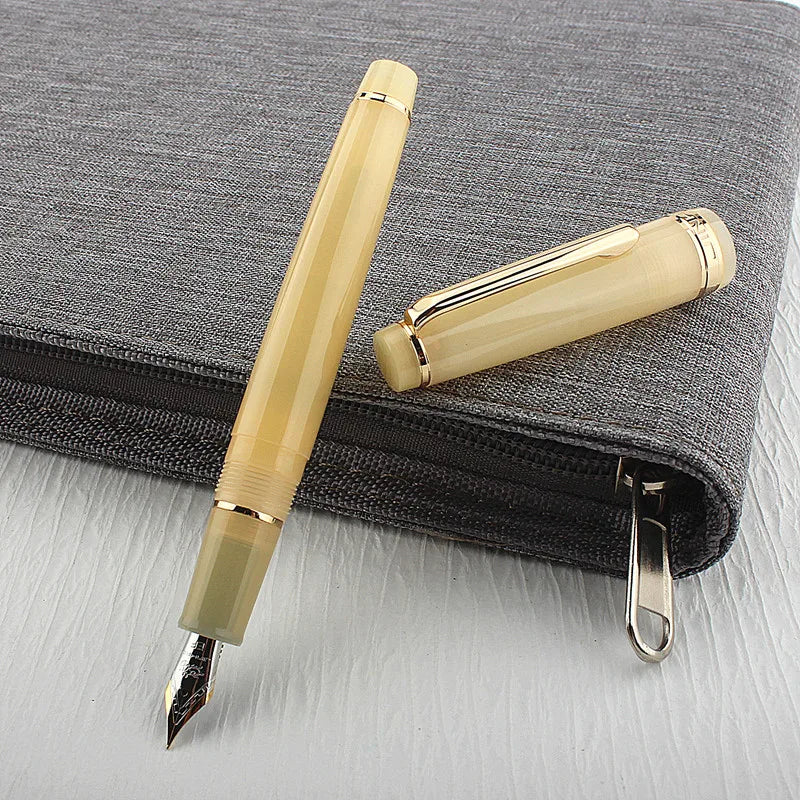 Jinhao 82 Porcelain White Fashion Colour Business Office Student School Stationery Supplies Fine Nib Fountain Pen New Quake 82-4 EF 0.38MM