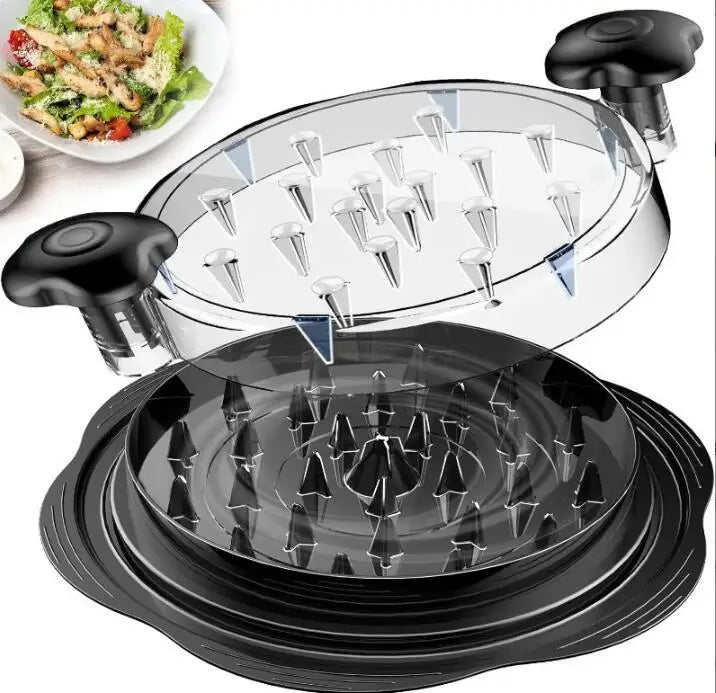Multifunctional Chicken Breast Slicer Chicken Mincer Home Slicer Separator Auxiliary Food Machine Mince Meat Quake black