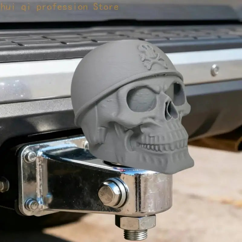 Slip-On Skull Tow Ball Cover for Outdoor Rear Styling and Daily Use H8WE Quake