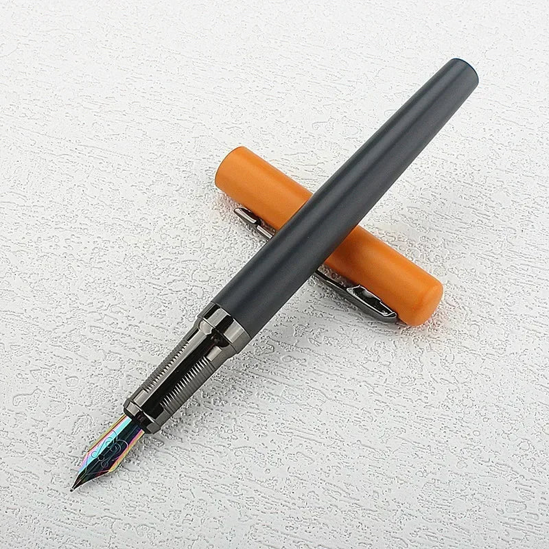 Luxury Quality 2056 Metal Fountain Pen Financial Office Student School Supplies Stationery Ink Pens Quake 2057-6 0.7MM