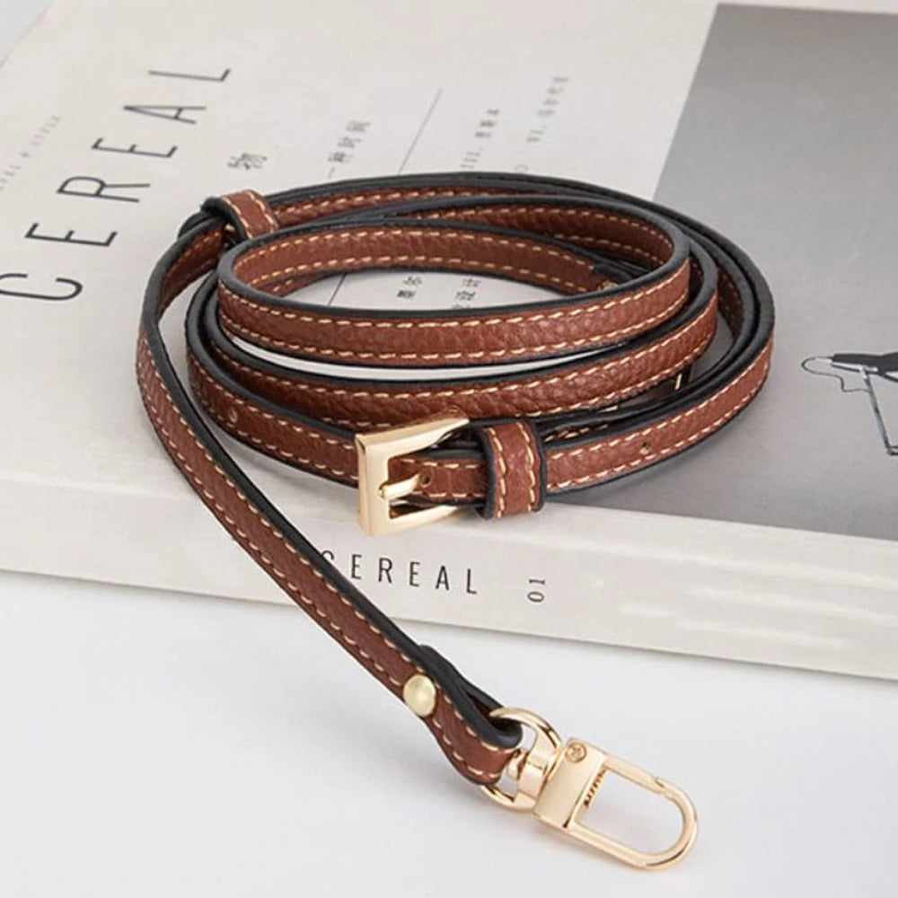 Fashion Leather Shoulder Strap for Longchamp Mini Bag Belt Crossbody Bags Accessories Handbag Replacement Straps DIY Parts Quake