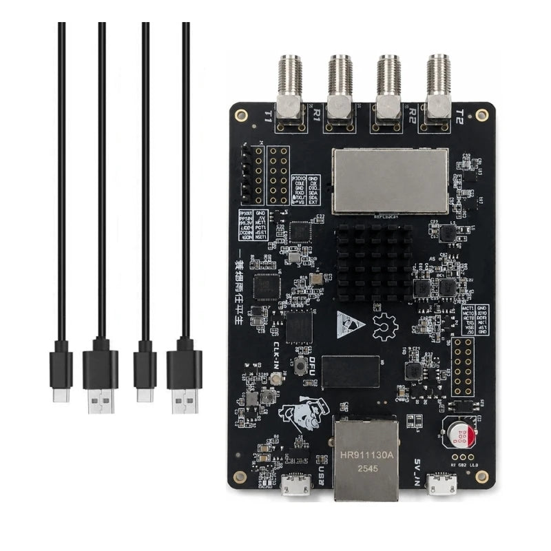 Software Defined Radio Development Board for Signal Testing, Ethernet Access, USB Input, Storage Card Startup, and Ready K1KF Quake CN