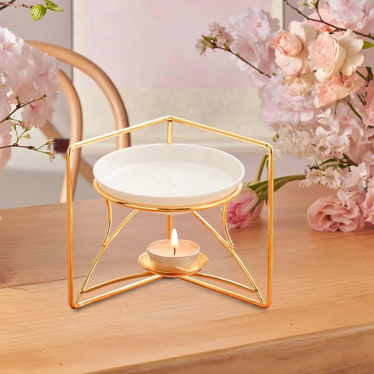 Essential Oil Burner Aroma Burner for Living Room Bedroom Christmas Gift Quake