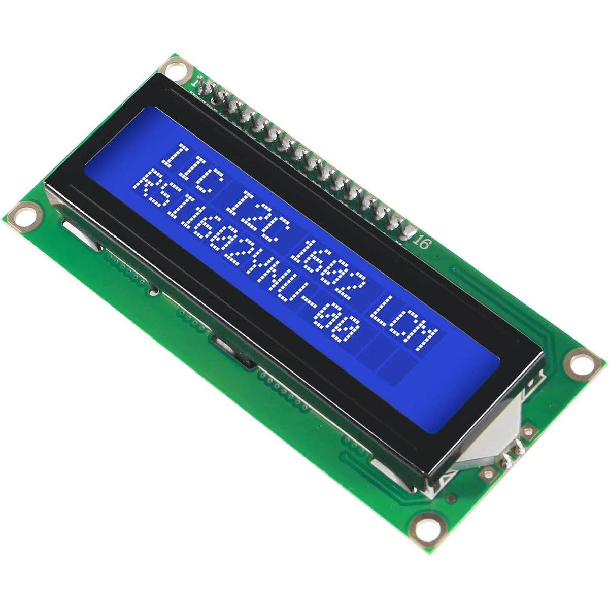 LCD1602 Screen with Backlight LCD Display Module Board 2 X 16 Characters 1602 5V for Ar-duino Duemilanove Robot 1602A UNO R3 MEG Quake