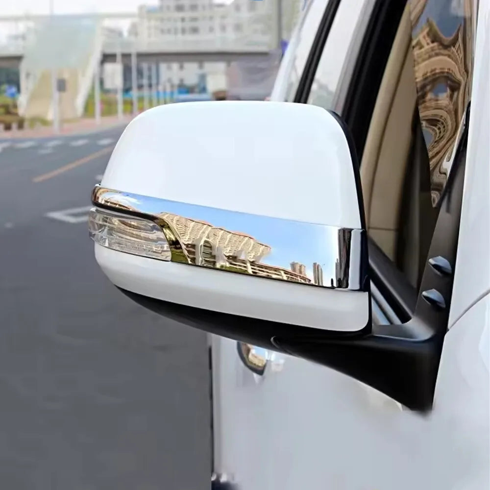 For Toyota Land Cruiser Prado 150 2012-2021 Car Sticker Rearview Side Mirror Cover Exterior Trim Accessories Vehicle Decoration Quake
