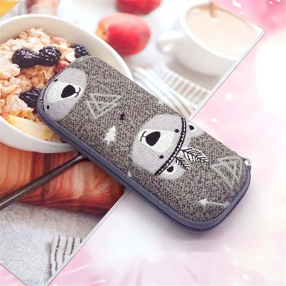 Unisex Zipper Travel Office Eyeglasses Accessories Glasses Holder Eyeglasses Case Glasses Box Quake 3