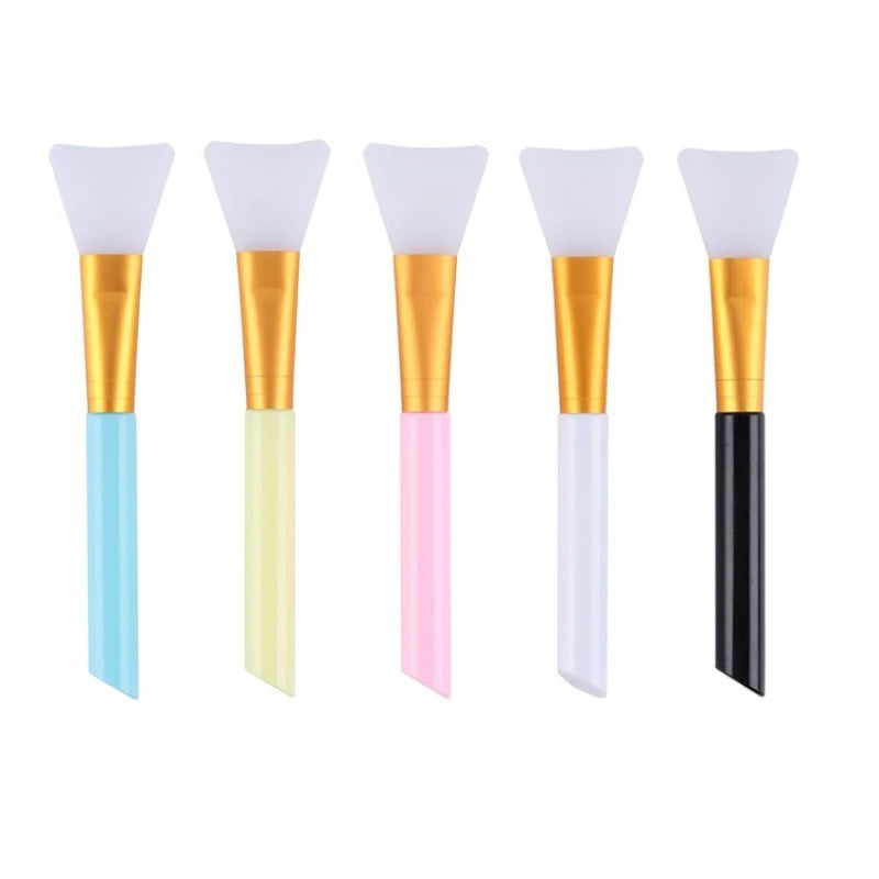 Soft Silicone Facial Mask Brush Large Face Spa Beauty Applicator DIY Peel Mask Body Essential Oil Makeup Remover Cosmetic Tool Quake