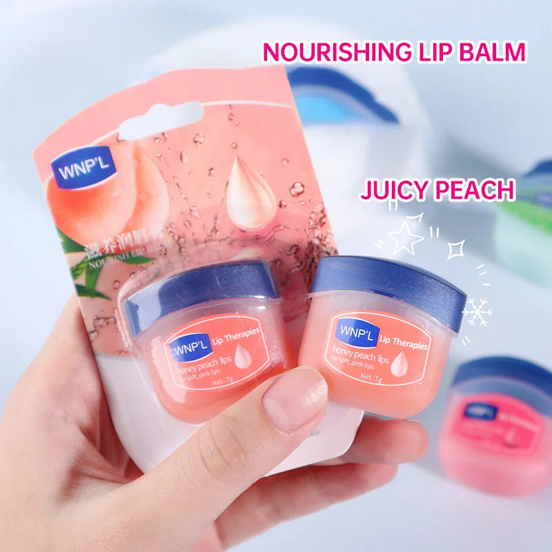 Moisturizing Lip Balm Sets Lipstick Makeup Natural Plant Lip Balm Anti-Cracking Lips Nourishing Lip Care Strawberry Honey Quake 1pcs 6