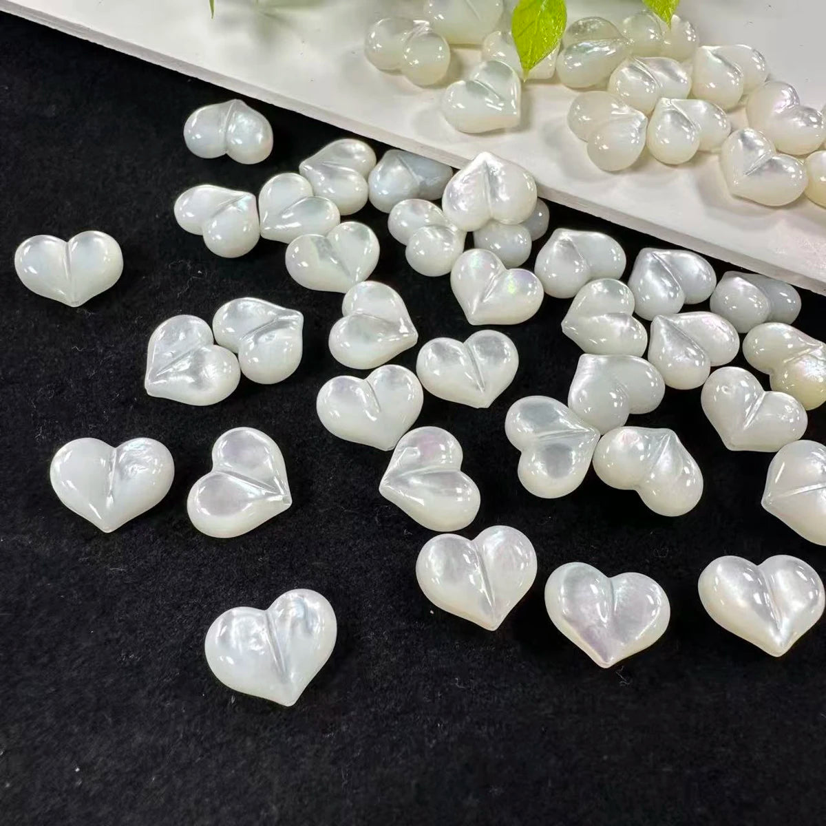 5Pcs The Mother Of Pearl Shell Vertical Hole Loose Beads 10X12mm For Jewelry Making DIY Earrings Necklace Accessory Quake