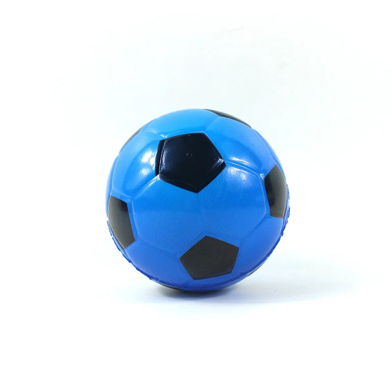 63mm Mini Soccer Ball Kids Soft Elastic Bouncing Toy Outdoor Fun Sport Ball Random Color Quake