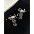 Rhinestone Pearl Hair Comb Clips Bride French Elegant Hair Clip Pins Weeding Bridal Prom Hair Accessories Bridesmaid Decorations Quake 2pcs