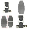 Open-Pattern Equipment Padding Sheet, Cuttable Plastic Cushioning Insert for Tactical Helmet Areas, Shoulder Straps and K1KF Quake CN