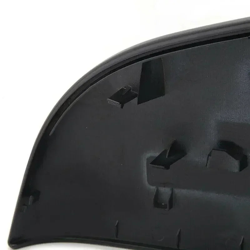 1x For Tesla Model 3 Y 2020 2021 2022 Matte Black Car Left Right Side Mirror Cover Lower Holder Door Wing Shell Housing Cap Trim Quake