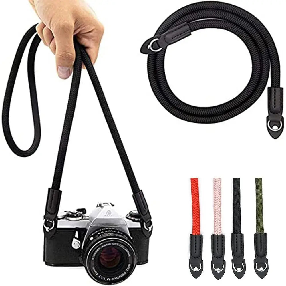 Adjustable Camera Shoulder Strap Durable Nylon Lanyard Security DSLR Camera Strap for Nikon Panasonic Leica Fujifilm Quake