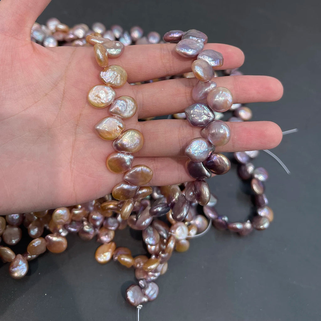 Natural Freshwater Pearl Baroque Pearl 11-12mm For Jewelry Making DIY Necklace Bracelet Chains Earrings Accessory Quake