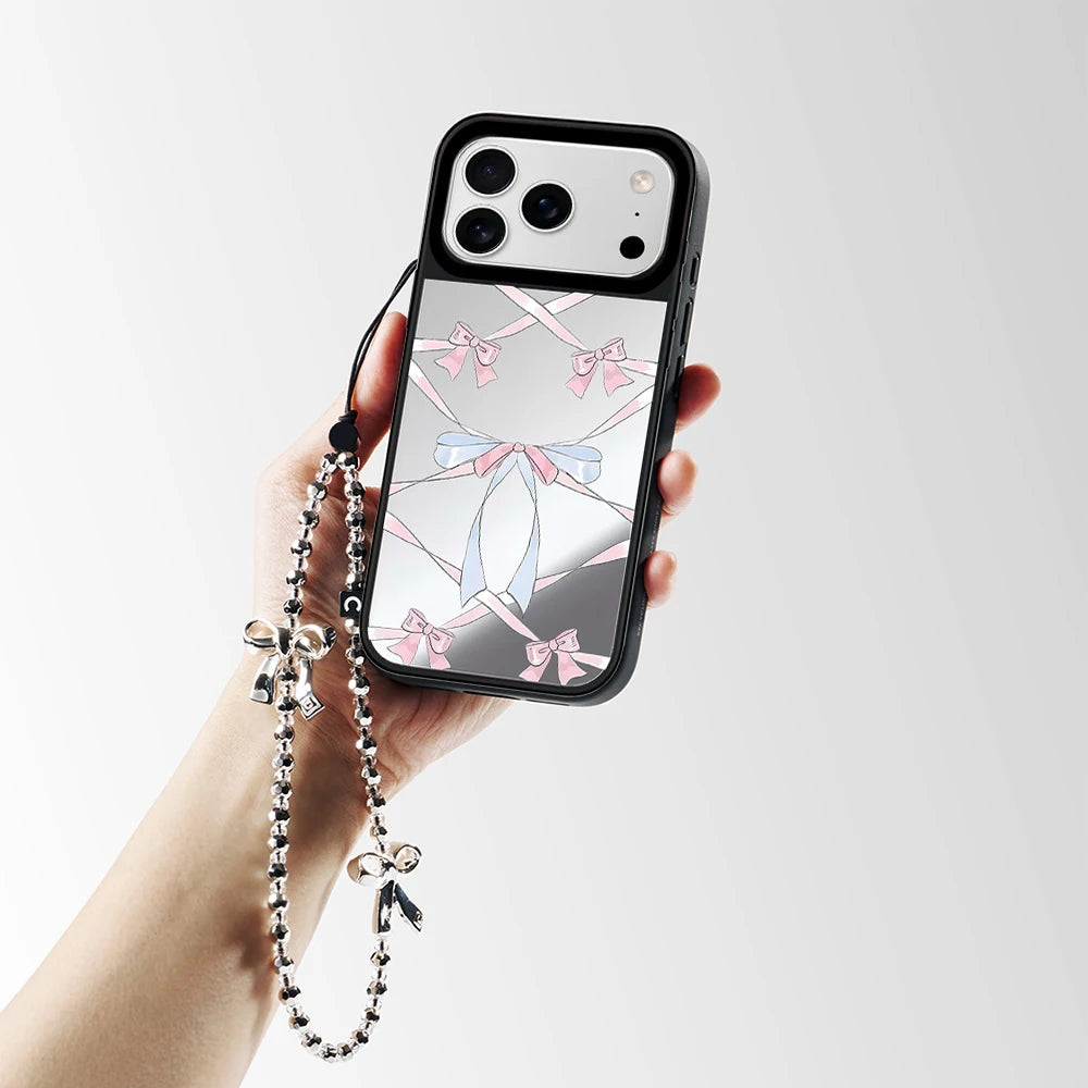 6090479 Mirror Surface Magnetic Phone Case Cover for IPhone 12 13 14 15 16 17 18 Pro Max Case Quake