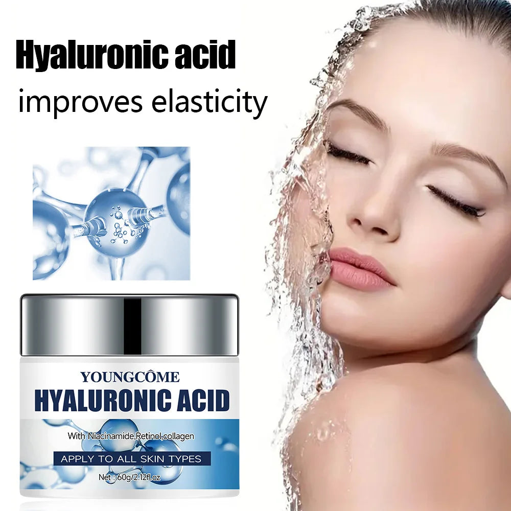 Hyaluronic Acid Creams Skin Care Anti Aging Face Cream Moisturizing Wrinkle Collagen Brightening Skin Whitening Skin Care Quake